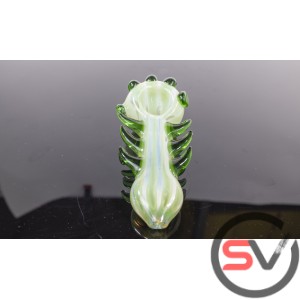 DAEMON HORNS GLASS HAND PIPE 6inch